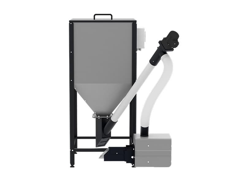 пеллетная горелка с бункером